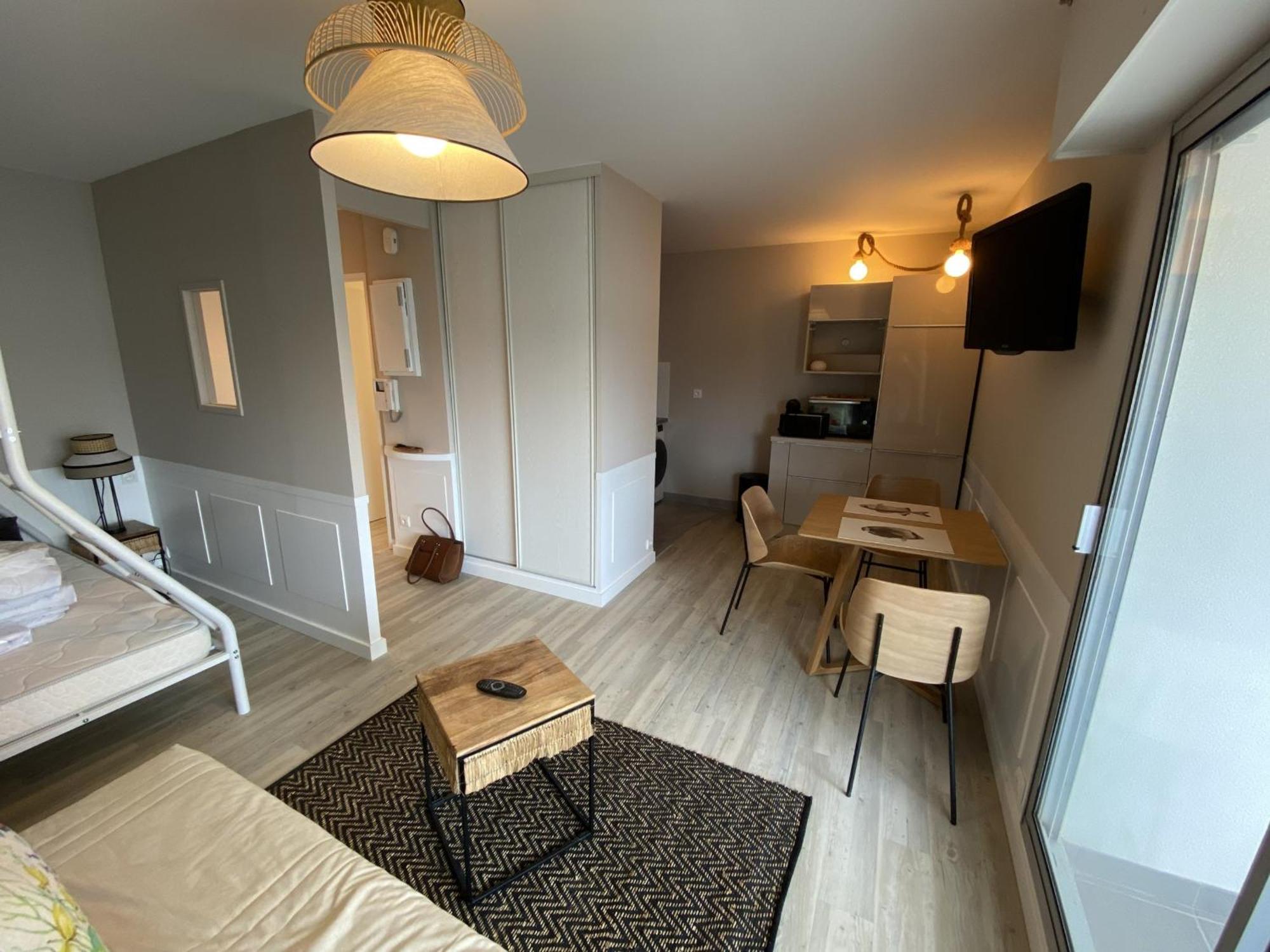 Studio Neuf En Front De Mer Avec Terrasse Et Parking, Ideal Pour 3 Personnes - Fr-1-474-147 Аркашон Екстер'єр фото